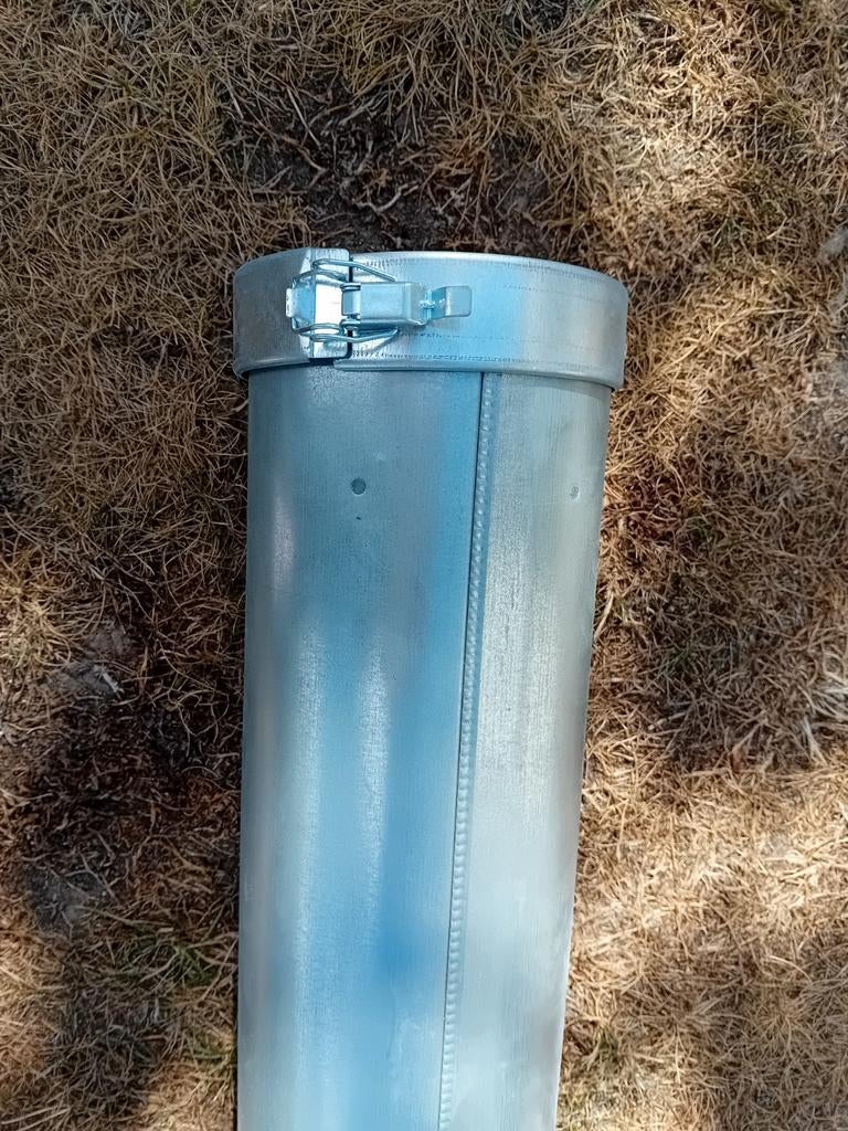 Tuyau de cuisinière à gaz à double paroi, Maison & Meubles, Poêles, Utilisé, Chauffage à gaz, Gaz, Enlèvement