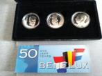 BENELUXSET 1994: met 3 zilverstukken in PROOF, Postzegels en Munten, Zilver, Zilver, Verzenden, Setje