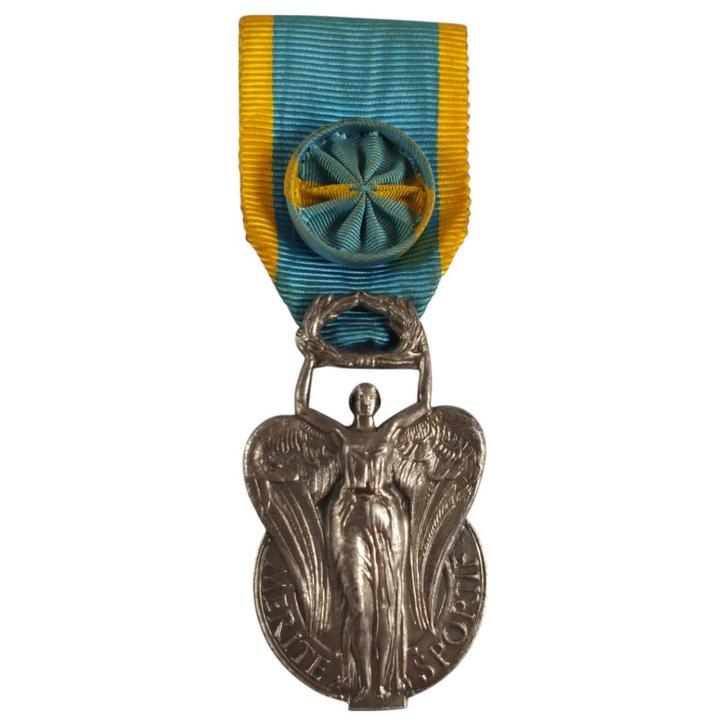 Frankrijk - Ordre du Mérite Sportif (bijou d'officier), Verzamelen, Militaria | Algemeen, Overige soorten, Lintje, Medaille of Wings