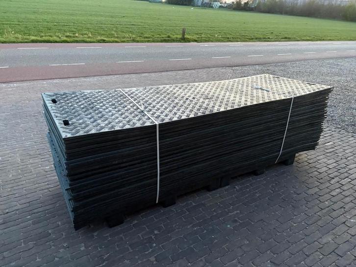 Black Friday: 25 kunststof rijplaten, gratis verzending!, Doe-het-zelf en Bouw, Platen en Panelen, Nieuw, Overige materialen, Minder dan 20 mm