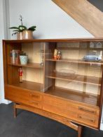 Vintage boeken platen kast, Antiek en Kunst, Ophalen
