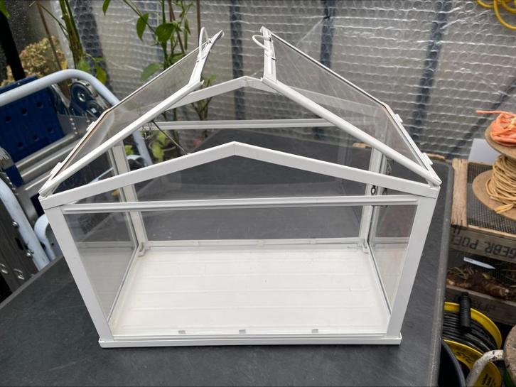 Broeikas, kleine serre, Tuin en Terras, Kweekspullen, Zo goed als nieuw, Kweekbak, Ophalen