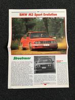 Artikel BMW M3, Boeken, Auto's | Folders en Tijdschriften, BMW, Ophalen of Verzenden, Zo goed als nieuw