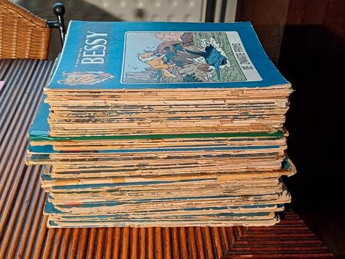 Groot lot oude ongekleurde Bessy - donoralbums, Boeken, Stripverhalen, Zo goed als nieuw, Ophalen of Verzenden