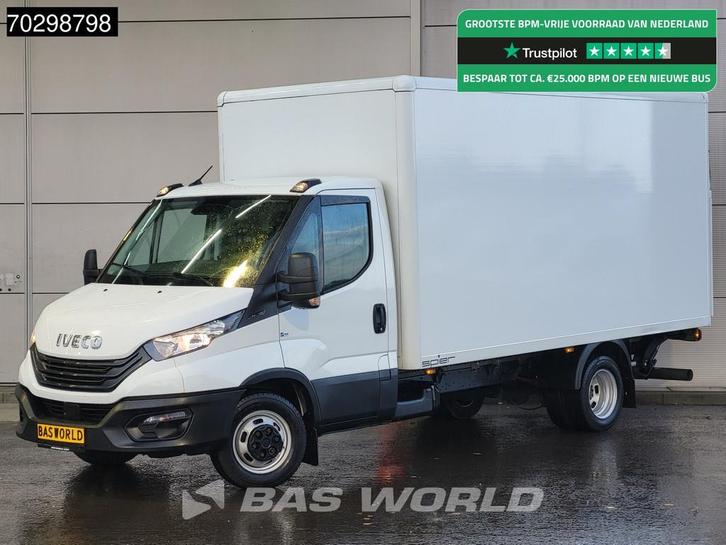Iveco Daily 35C16 Laadklep Dubbellucht Bakwagen 160PK Airco, Auto's, Bestelwagens en Lichte vracht, Bedrijf, Te koop, Airconditioning