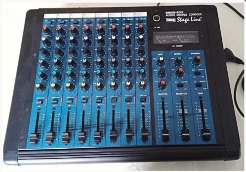 Stage Line MMX-822 mengpaneel, Muziek en Instrumenten, Mengpanelen, Zo goed als nieuw, 5 tot 10 kanalen, Microfooningang, Ophalen of Verzenden