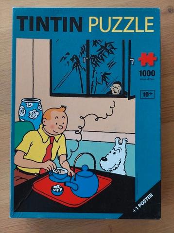 Puzzel 1000 st - Kuifje - Tintin beschikbaar voor biedingen