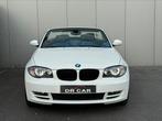 Bmw 118i LCI Mpack cabrio cruise control leder LEZOK, Auto's, Zwart, 4 cilinders, Cabriolet, Wit