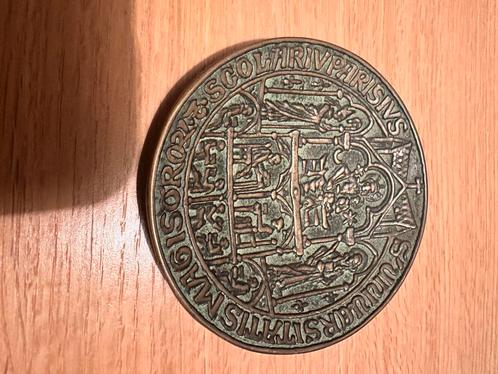 Répliquae ancienne sceau université Paris. Bronze.Le Verrier, Postzegels en Munten, Munten | Europa | Euromunten, Ophalen
