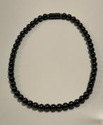 Grijze ketting met draaisluiting, Handtassen en Accessoires, Kettingen, Ophalen of Verzenden, Nieuw, Grijs, Overige materialen