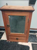 armoire à pharmacie avec miroir en bois massif, Enlèvement