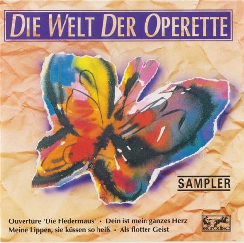 Die Welt der Operette, Cd's en Dvd's, Cd's | Klassiek, Zo goed als nieuw, Verzenden