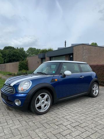 Mini Cooper 1.6i, Cuir, Achat, Boîte manuelle, Bleu