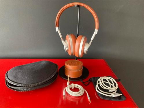 Master& Dynamic MW60 hoofdtelefoon bruine kleur, Audio, Tv en Foto, Hoofdtelefoons, Zo goed als nieuw, Over oor (circumaural)