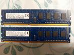 2 sticks KINGSTON DDR 3 1600 MHz 4 Go+2 Go === 6 Go, Informatique & Logiciels, Mémoire RAM, Comme neuf, Desktop, Enlèvement, DDR3