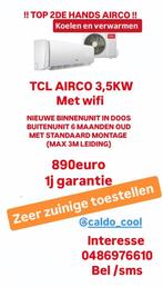 VERWARM MET U AIRCO'S MET MONTAGE AAN DE GOEDKOOPSTE PRIJZEN, Elektronische apparatuur, Airco's, Ophalen, Verwarmen, Nieuw, 3 snelheden of meer