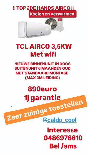 VERWARM MET U AIRCO'S MET MONTAGE AAN DE GOEDKOOPSTE PRIJZEN beschikbaar voor biedingen
