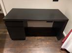 Ikea zwart bureau, Huis en Inrichting, Bureaus, Ophalen, Zo goed als nieuw, Bureau