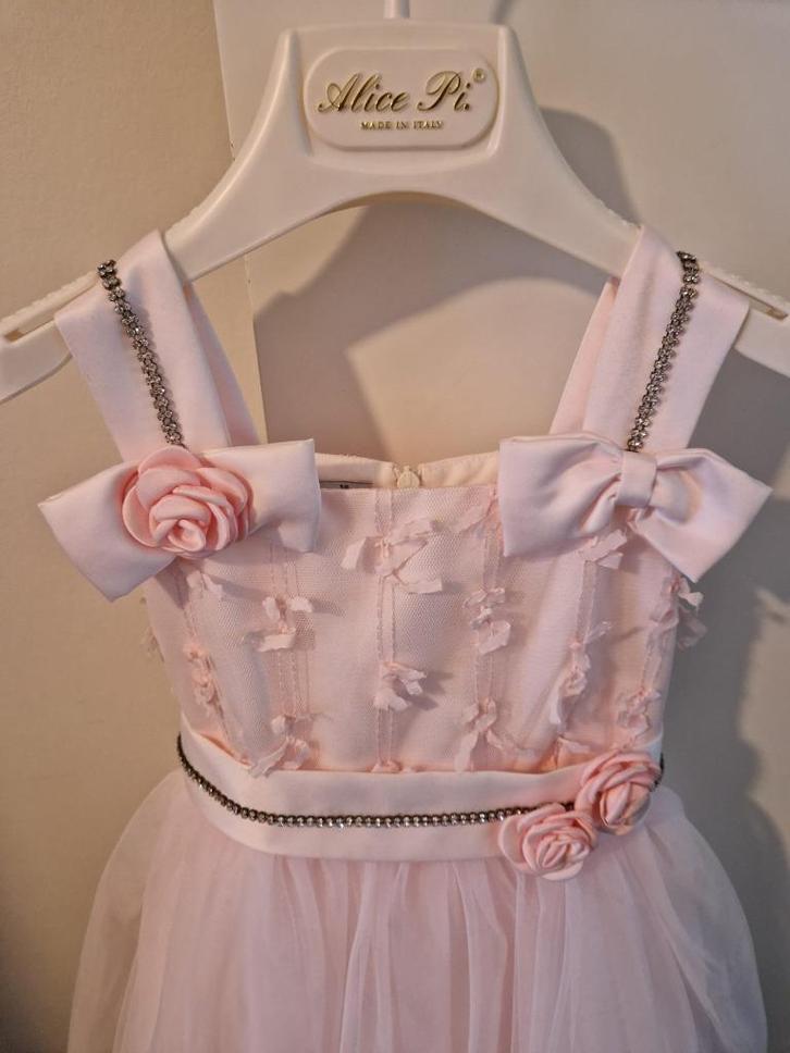 Feestkleedje Miss Leod + bolero BlueB. - communie/lentefeest, Kinderen en Baby's, Kinderkleding | Maat 116, Zo goed als nieuw