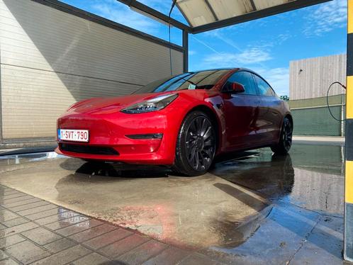 Tesla model 3 dual motor performance te koop, Auto's, Tesla, Particulier, Model 3, ABS, Achteruitrijcamera, Adaptieve lichten