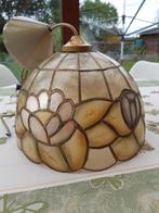 Ancien abat-jour multicolore, Maison & Meubles, Moins de 25 cm, Autres couleurs, Rond, Comme neuf