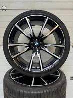 22’’ BMW X5 X6 G05 G06 VELGEN ZOMERBANDEN TPMS 747M BLACK, Auto-onderdelen, Gebruikt, 275 mm, Banden en Velgen, Overige maten