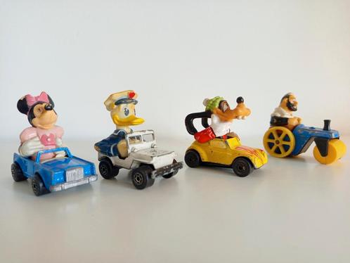 Lesney Matchbox 3 x 1979 Disney + 1 x 1980 Character series, Hobby en Vrije tijd, Modelauto's | 1:50, Gebruikt, Auto, Lesney, Ophalen of Verzenden