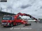 Volvo FM FM 500 10X4 Erkin World Power ER 365000L8 Crane+Jib, Auto's, Automaat, Euro 6, Leder, Bedrijf