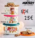 Tupperware set Mickey&Minnie bewaardozen, Nieuw, Ophalen of Verzenden