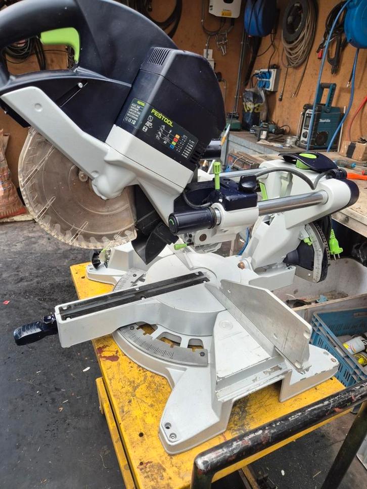 Festool Kapex KS 120 REB afkortzaag, Doe-het-zelf en Bouw, Gereedschap | Zaagmachines, Zo goed als nieuw, Ophalen