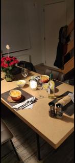 Kurken eettafel 235cm x 85cm, Ophalen, Gebruikt