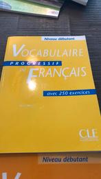 Progressieve Franse woordenschat met 250 oefeningen (en co, Boeken, Zo goed als nieuw