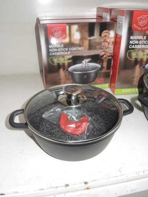No stick kook-braadpan 20 cm nieuw!, Huis en Inrichting, Keuken | Potten en Pannen, Nieuw, Koekenpan of Braadpan, Aluminium, Inductieplaat