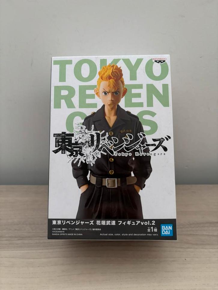 Tokyo Revengers Figurine Hanagaki Takemichi Vol.2 Banpresto, Collections, Jouets miniatures, Comme neuf, Enlèvement ou Envoi