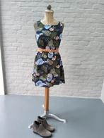Elegante jurk met jungleprint Tom Tailor, Kleding | Dames, Jurken, Nieuw, Maat 34 (XS) of kleiner, Blauw, Tom Tailor