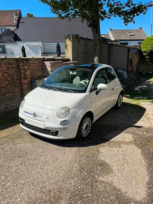 Fiat 500, Auto's, Fiat, Particulier, ABS, Airbags, Airconditioning, Mistlampen, Panoramadak, Radio, USB, Benzine, Euro 5, 2 deurs