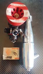 Nitro motor REDS 721 Corsa (MR design) 3.5cc, Verzenden, Zo goed als nieuw, Onderdeel, Schaal 1:8