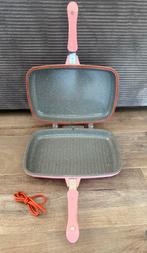 Dubbele pan met reserve afsluiting (ook voor inductie),NIEUW, Huis en Inrichting, Ophalen, Nieuw