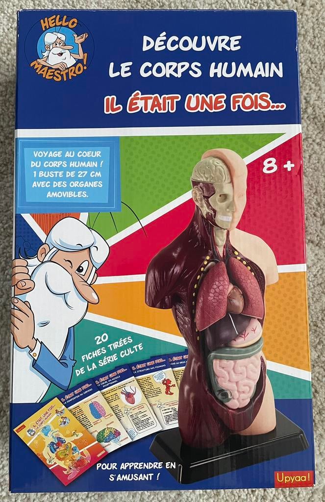 Jeu éducatif « IL ETAIT UNE FOIS - LE CORPS HUMAIN », Enlèvement, Comme neuf