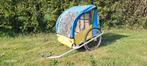 Remorque velo 2 place, Fietsen en Brommers, Fietsaccessoires | Aanhangwagens en Karren, Ophalen, Gebruikt