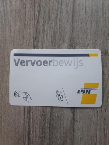 Delijn_9_rittenkaart beschikbaar voor biedingen