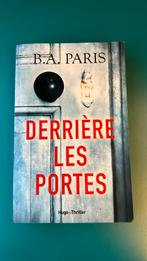 B.A. Paris Derrière les portes GRAND FORMAT, Boeken, Gelezen