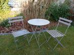 Ensemble table et chaises bistrot d'occasion, Ophalen, Gebruikt