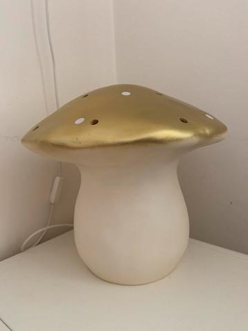 Heico lamp paddenstoel goud