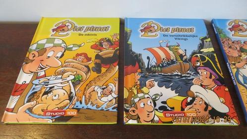 DRIE Piet Piraat jeugdboeken, Boeken, Kinderboeken | Jeugd | onder 10 jaar, Zo goed als nieuw, Fictie algemeen, Ophalen of Verzenden