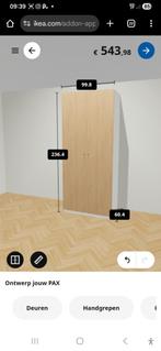 Kleerkast Ikea Pax, Huis en Inrichting, Kasten | Kleerkasten, Ophalen, 200 cm of meer, 50 tot 100 cm, Zo goed als nieuw