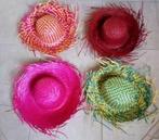 Rieten zomerhoeden, Kleding | Dames, Hoeden en Petten, Ophalen of Verzenden, Zo goed als nieuw