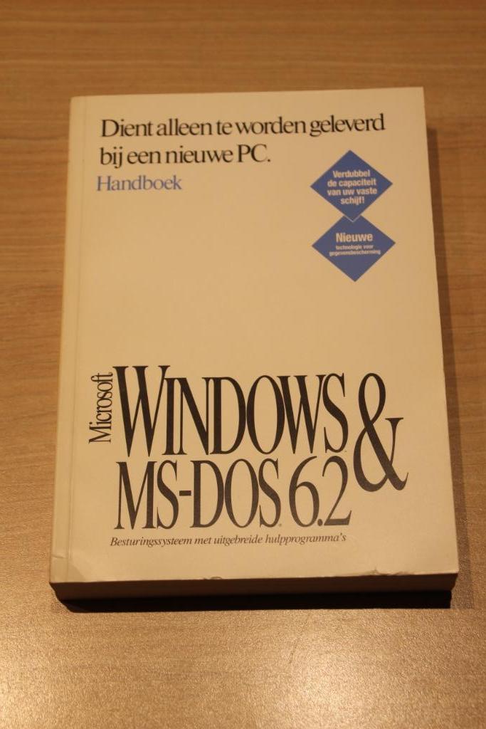 Windows & MS-DOS 6.2, Boeken, Informatica en Computer, Gelezen, Ophalen of Verzenden