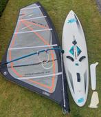 surfplank met 159 lit met zwaard met 5.7 m² zeil, Complete set, Met vin(nen), Gebruikt, Minder dan 5 m²