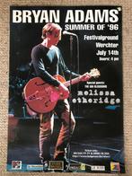 Poster Bryan Adams Summer of ‘96 Tour in Werchter, Comme neuf, Enlèvement ou Envoi